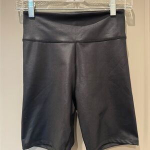 Abercrombie & Fitch Black Bike Shorts